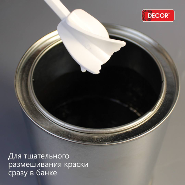 Миксер для затирок, красок, шпатлевок, шестигранный хвостовик 8мм, 36мм 999-036 Decor; 11614162